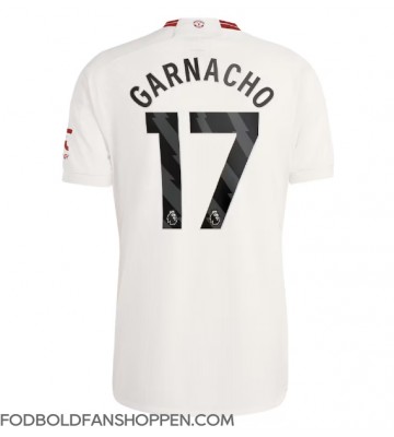 Manchester United Alejandro Garnacho #17 Tredjetrøje 2023-24 Kortærmet